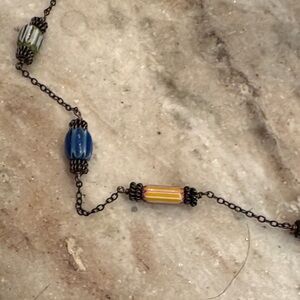 Elegant Multicolor Beaded Necklace